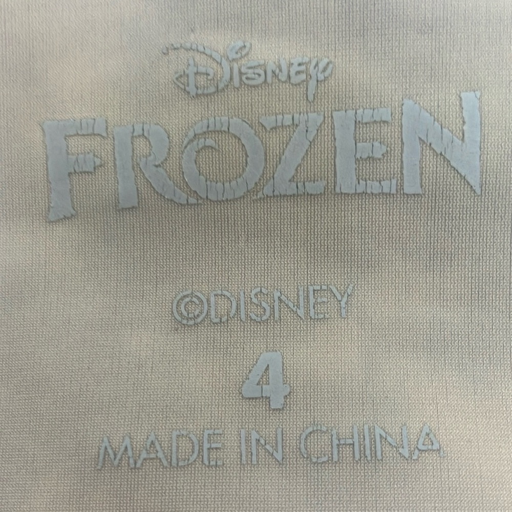 Size 4 Bathing Suit Bundle Disney Green Rashguard Swimwear Elsa Anna Swim Shirt - Picture 12 of 13
